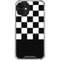Checkerboard Split iPhone 12 Clear Case