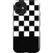 Checkerboard Split iPhone 12 Impact Case