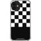 Checkerboard Split iPhone 12 Mini Clear Case