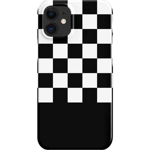 Checkerboard Split iPhone 12 Mini Lite Case