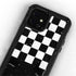 Checkerboard Split iPhone 12 Mini Waterproof Case