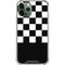 Checkerboard Split iPhone 12 Pro Clear Case