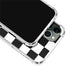 Checkerboard Split iPhone 12 Pro Clear Case