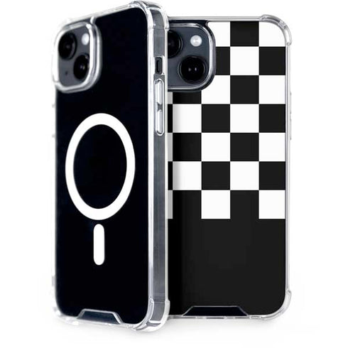 Checkerboard Split iPhone 13 MagSafe Case