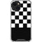 Checkerboard Split iPhone 13 Mini Clear Case