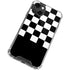 Checkerboard Split iPhone 13 Mini Clear Case