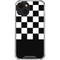 Checkerboard Split iPhone 14 Clear Case