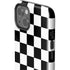Checkerboard Split iPhone 14 Plus Impact Case