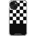 Checkerboard Split iPhone 14 Plus Clear Case