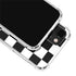 Checkerboard Split iPhone 14 Plus Clear Case