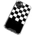 Checkerboard Split iPhone 14 Plus Clear Case