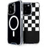 Checkerboard Split iPhone 15 Pro MagSafe Case