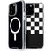 Checkerboard Split iPhone 15 Pro Max MagSafe Case