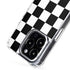 Checkerboard Split iPhone 15 Pro Max MagSafe Case