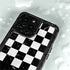 Checkerboard Split iPhone 14 Pro Max Waterproof Case