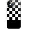 Checkerboard Split iPhone 14 Pro Skin