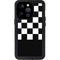 Checkerboard Split iPhone 14 Pro Waterproof Case