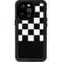 Checkerboard Split iPhone 14 Pro Waterproof Case