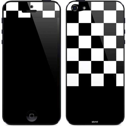 Checkerboard Split iPhone 5/5s/5SE Skin