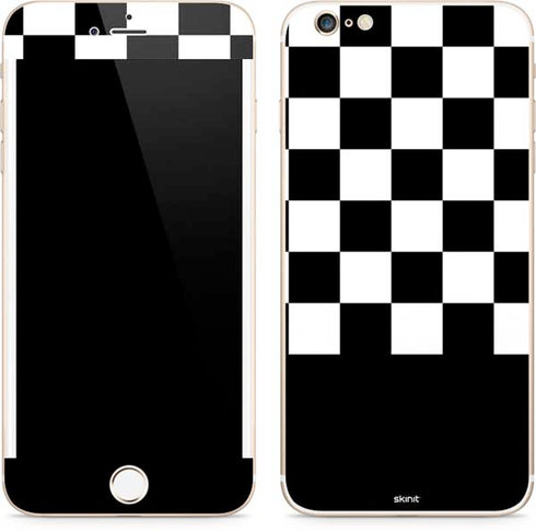 Checkerboard Split iPhone 6/6s Plus Skin