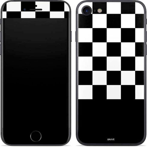 Checkerboard Split iPhone 7 Skin
