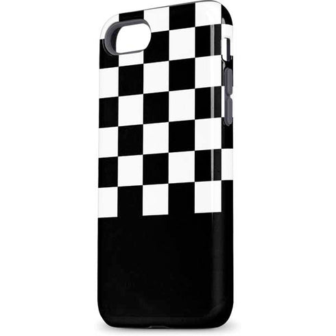 Checkerboard Split iPhone 8 Pro Case
