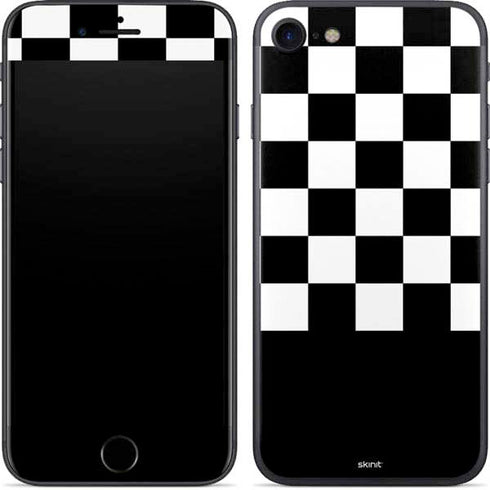 Checkerboard Split iPhone 8 Skin