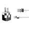 Checkerboard Split iPhone Charger (5W USB) Skin