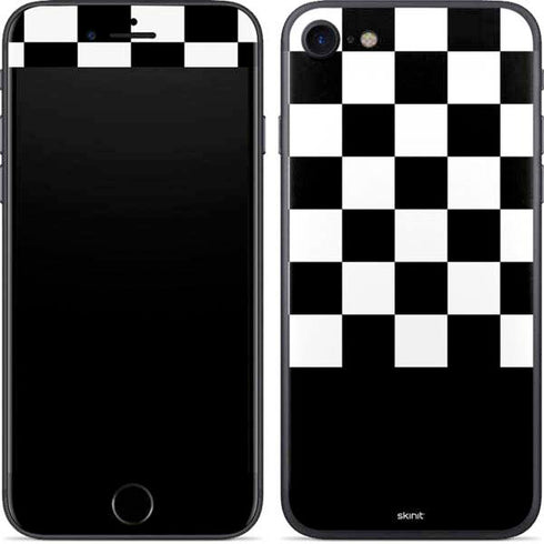 Checkerboard Split iPhone SE (2nd & 3rd Gen) Skin