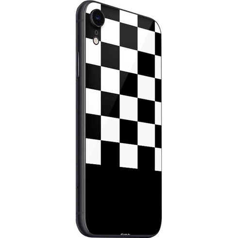 Checkerboard Split iPhone SE (2nd & 3rd Gen) Skin
