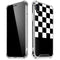 Checkerboard Split iPhone XR Clear Case