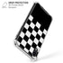 Checkerboard Split iPhone XR Clear Case