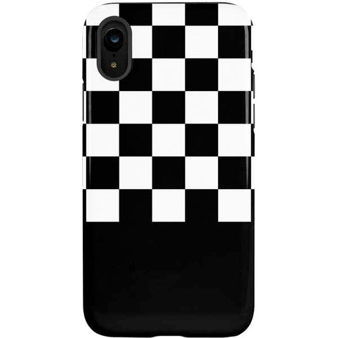 Checkerboard Split iPhone XR Pro Case