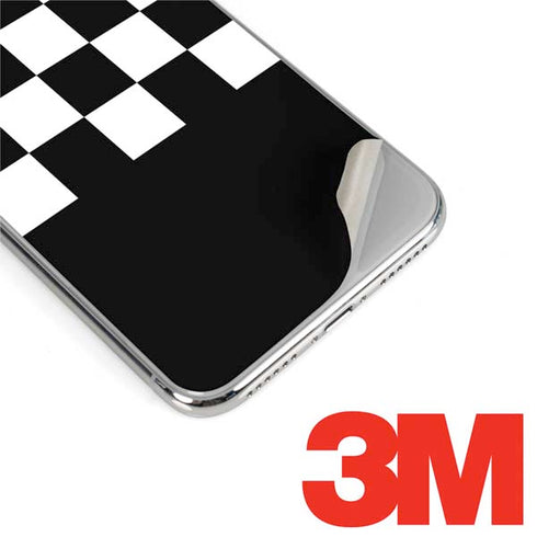 Checkerboard Split iPhone XR Skin