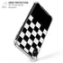 Checkerboard Split iPhone XS Max Clear Case