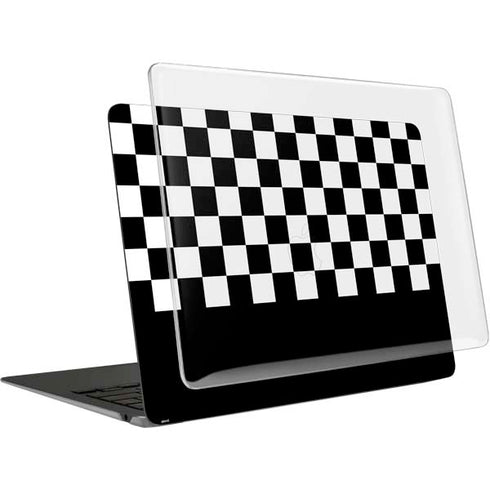 Checkerboard Split MacBook Air 15in (2023-2025) Case plus Skin