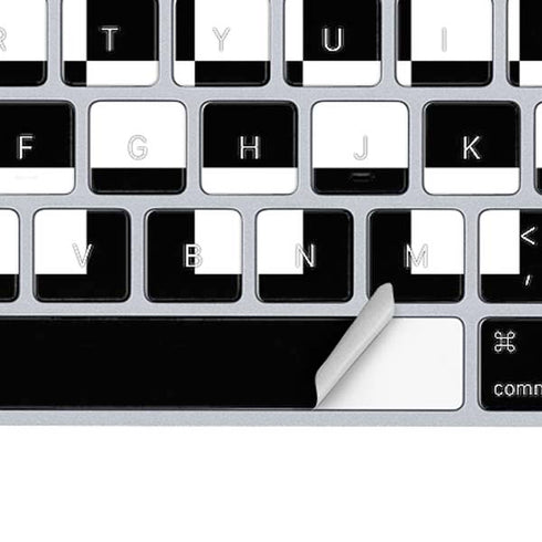 Checkerboard Split Magic Keyboard Skin