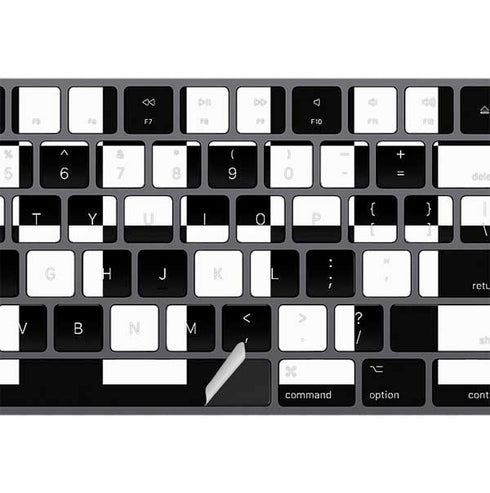 Checkerboard Split Magic Keyboard with Numeric Keypad Skin