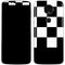 Checkerboard Split Moto E5 Plus Skin
