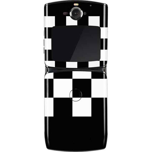 Checkerboard Split Motorola RAZR Skin