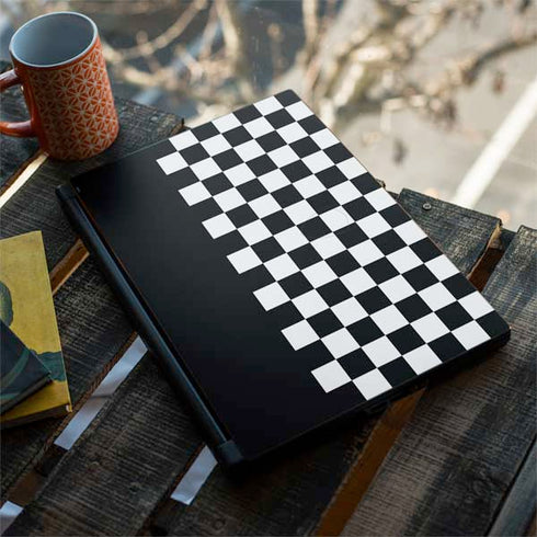 Checkerboard Split MSI GS65 Stealth Laptop Skin