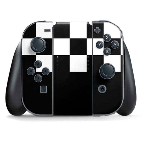 Checkerboard Split Nintendo Switch (2017-2021) Joy-Con Controller Skin