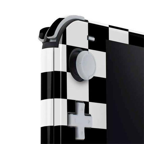 Checkerboard Split Nintendo Switch Lite Skin