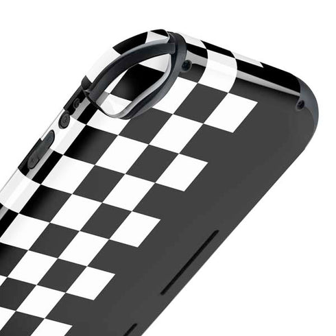 Checkerboard Split Nintendo Switch Lite Skin
