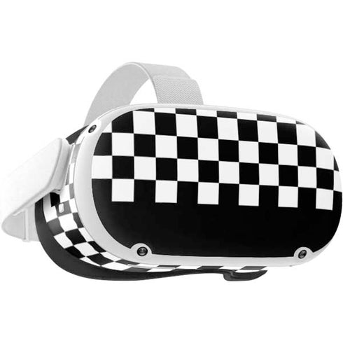 Checkerboard Split Oculus Quest 2 Skin