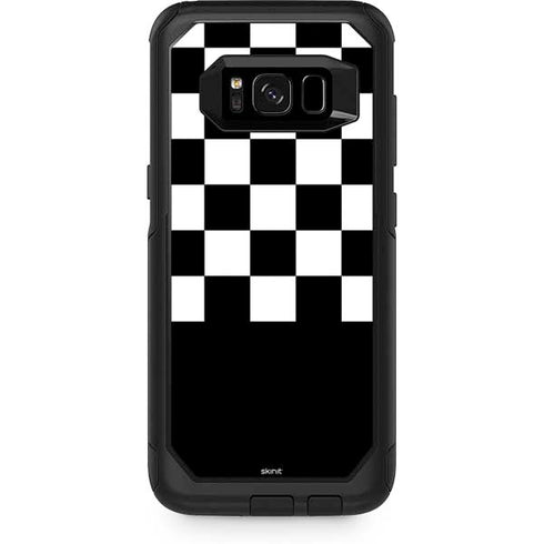 Checkerboard Split Otterbox Commuter Galaxy Skin