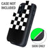 Checkerboard Split Otterbox Defender iPhone Skin
