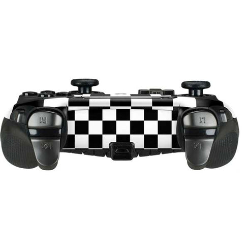 Checkerboard Split PlayStation Scuf Vantage 2 Controller Skin