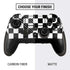 Checkerboard Split PlayStation Scuf Vantage 2 Controller Skin