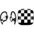 Checkerboard Split PowerBeats Pro Skin